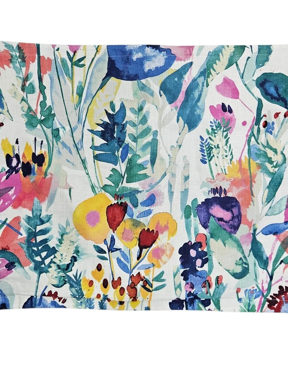 Sky Home Watercolor Spring Flowers Bright Garden STD Pillow Shams Bloomingdales